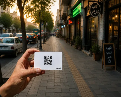 خرید کارت ویزیت هوشمند شخصی
